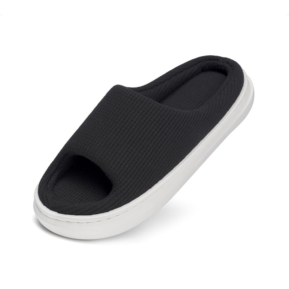 SOULROSE Memory Foam Open Toe Slipper - Picture 1 of 7